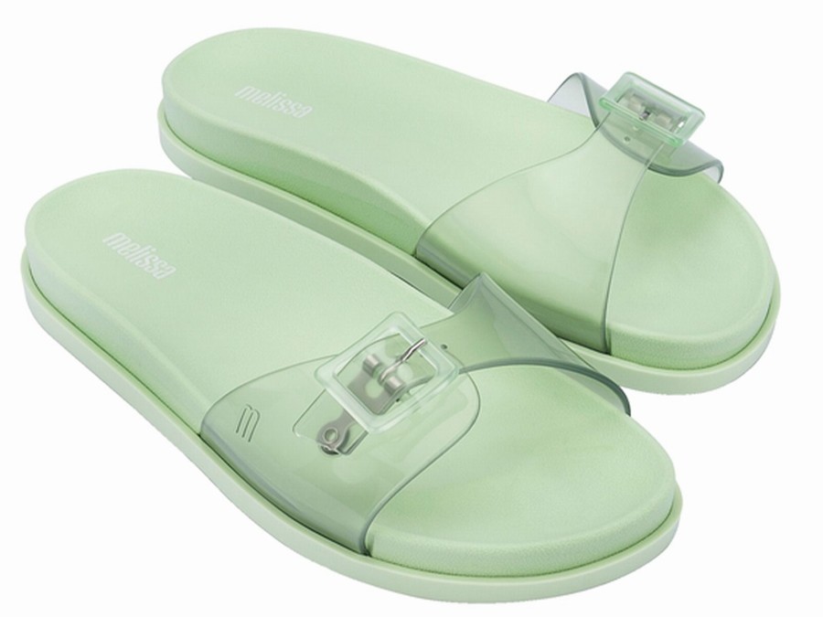 Chanclas De Baño Melissa Wide Clear Mujer - Transparente - Argentina WGM-506391